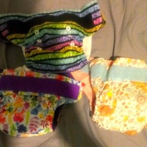 The meenie greenie cloth diapers!